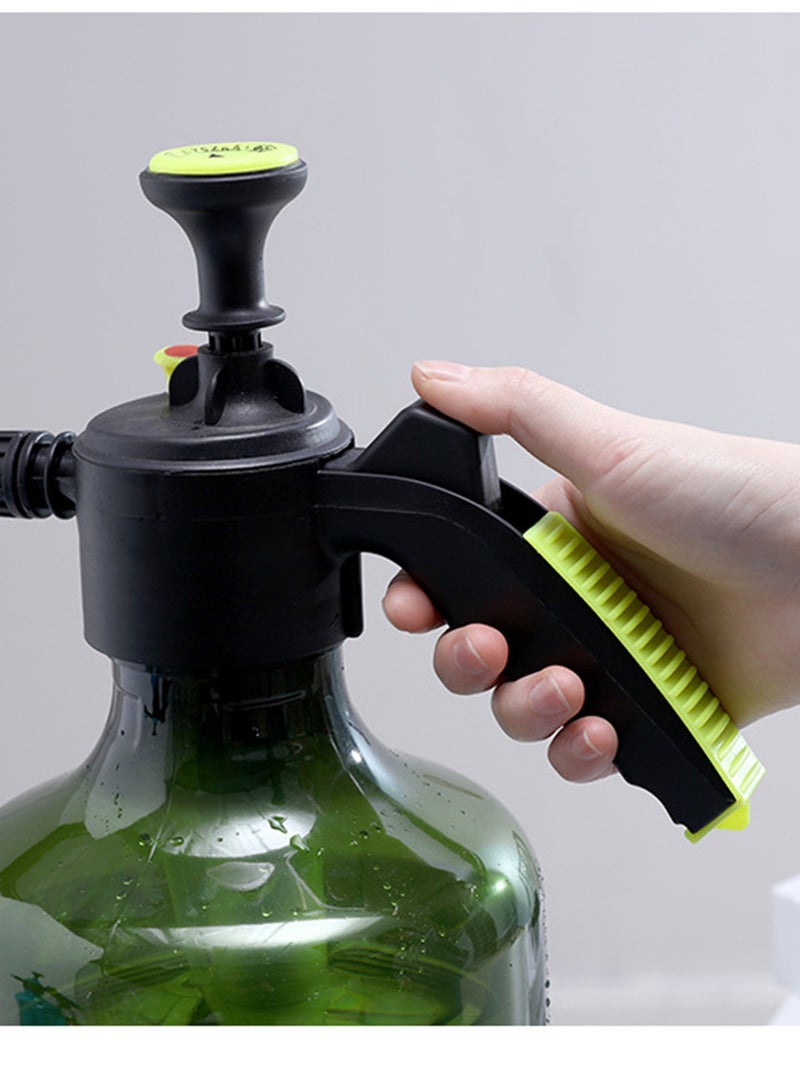 3L هوائي بخاخ زجاجة مع فوهة قابل للتعديل الضغط كبير قدرة رش المياه للدبابات النباتات المنزلية زهرة وعاء الرش حديقة البخاخ ( الأخضر ) - Image 3