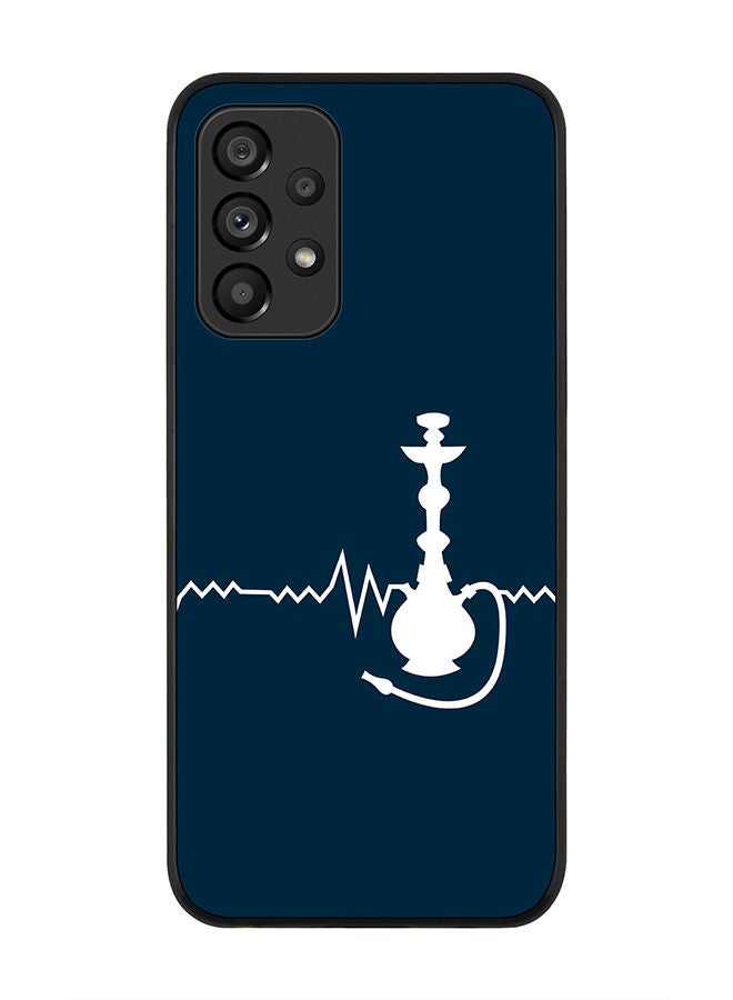 Stylizedd Rugged Black edge case for Samsung Galaxy A33 5G Slim fit Soft Case Flexible Rubber Edges Anti Drop TPU Gel Thin Cover - Sheesha - Image 1