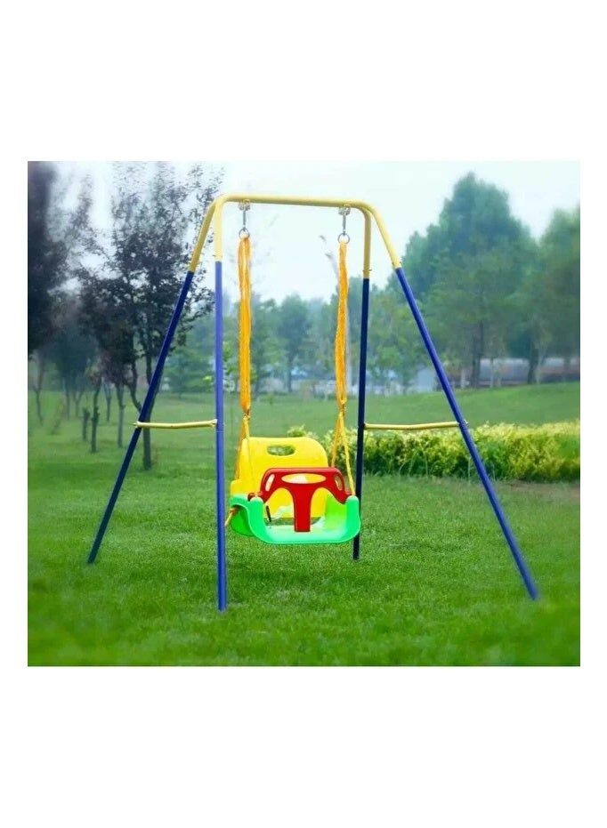 3-in-1 Baby Swing Seat: Anti-tip, Sturdy, Safe, Detachable Seat; Suitable for Infants and Toddlers; Green - Image 5