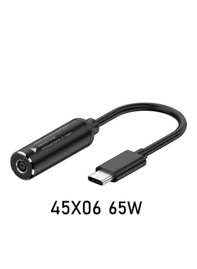 Dc Power Port Conversion Type-c Charging Pd65w Is Suitable For Dc Bus To C Male Transfer Extension Line 5v/9v/20v - Image 1