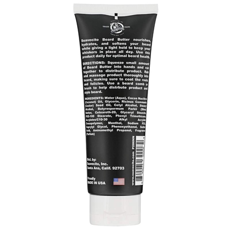 Suavecito Beard Butter 4 oz -Original Scent - Moisturizes, Nourishes, & Softens Beard, Adds Healthy Natural Shine - Offers a Light Hold Through Out the Day - Image 2