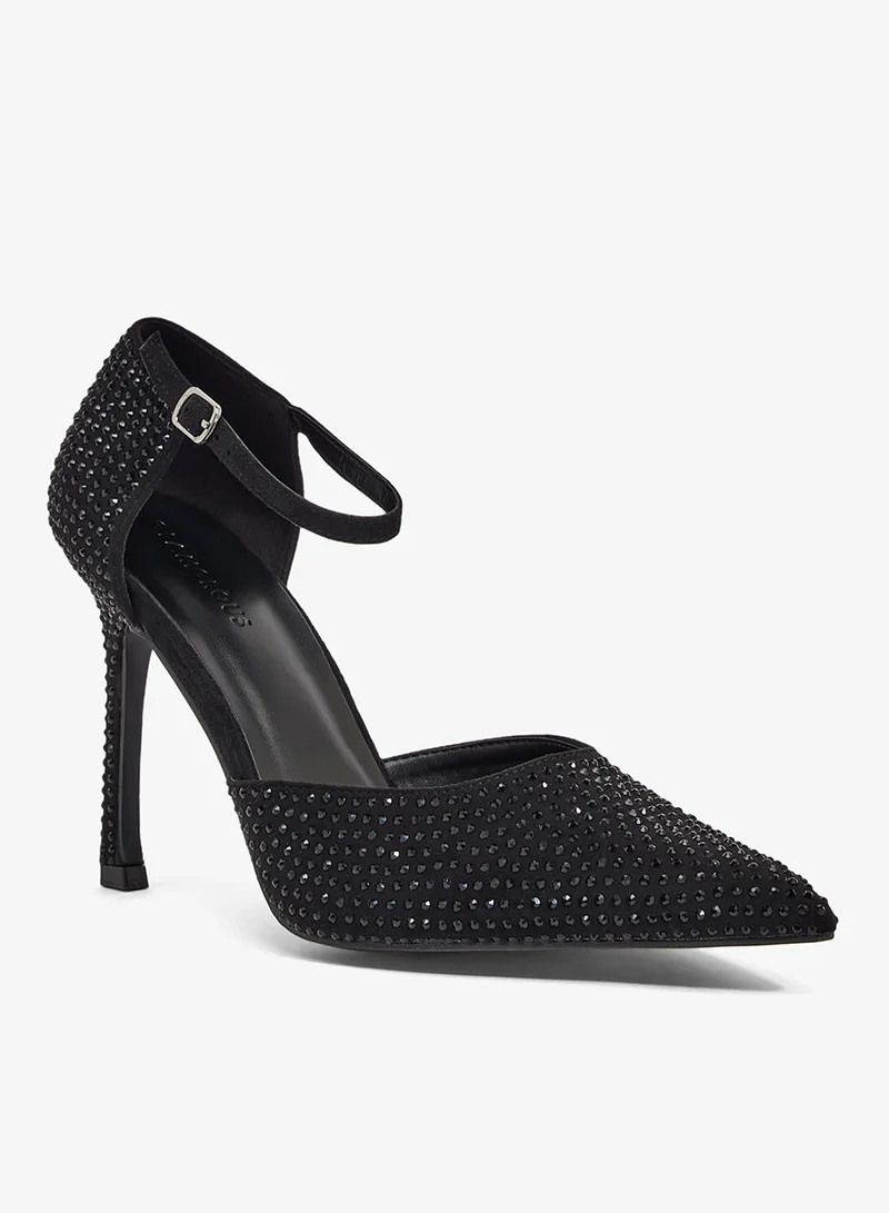 GLAMOROUS Casual Ankle Strap Pumps