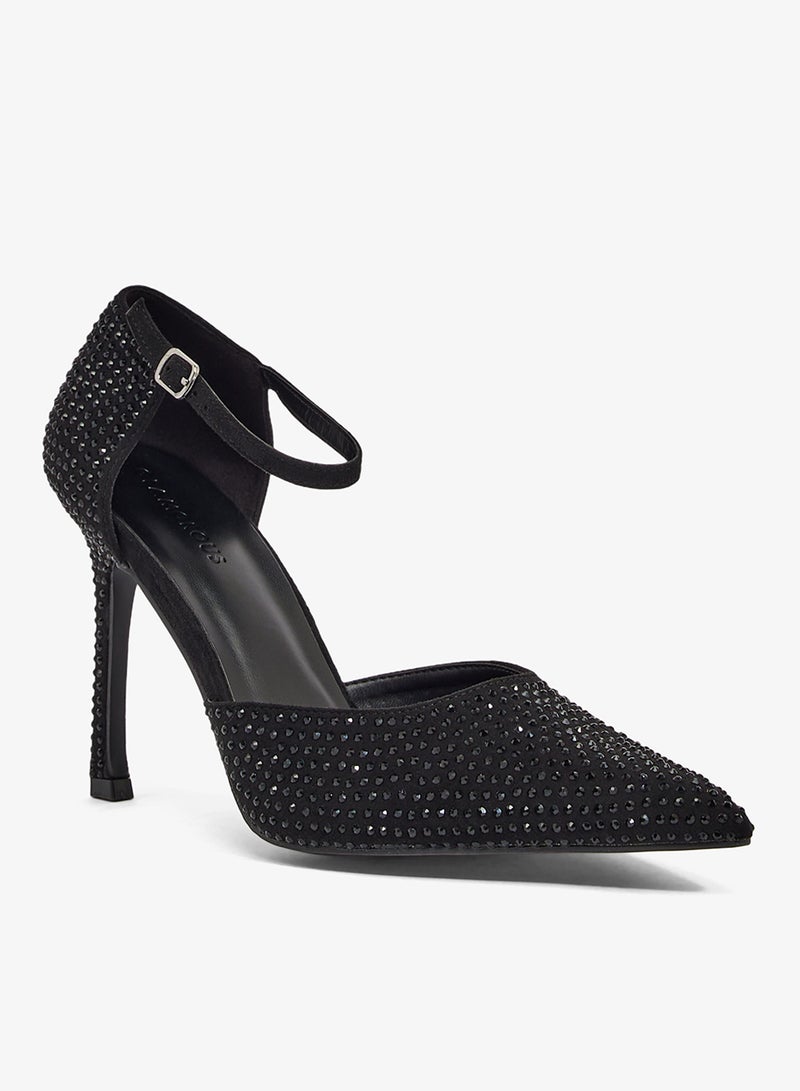 GLAMOROUS Casual Ankle Strap Pumps - Image 2