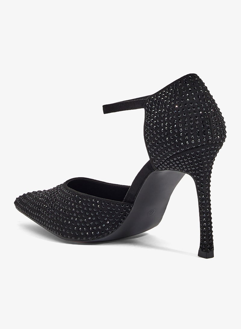GLAMOROUS Casual Ankle Strap Pumps - Image 3