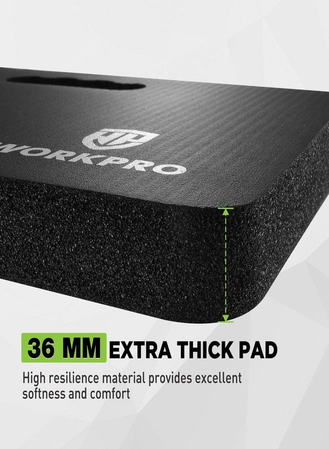 WORKPRO Kneeling Pad 2 Pack, Large and Thick Garden Kneeler, Soft Foam Cushioning Waterproof Knee Pad for Gardening, Baby Bath, Yoga, Praying and Exercise - Image 3