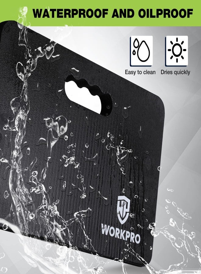 WORKPRO Kneeling Pad 2 Pack, Large and Thick Garden Kneeler, Soft Foam Cushioning Waterproof Knee Pad for Gardening, Baby Bath, Yoga, Praying and Exercise - Image 5
