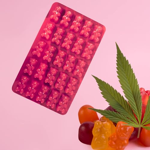 MoldBerry Chocolate Mould Baking Teddy Bears Jelly Mold Candy Cake Decoration Ice Tray Candle Making Homemade Flexible Reusable - Image 2
