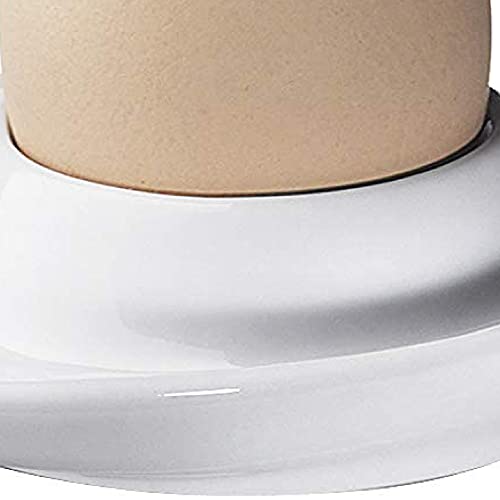 Küchenprofi Set of 2 Egg Cups with Oval Base, White Porcelain Egg Holders for Hard or Soft Boiled Eggs, 3.5-Inch by 4-Inch - Image 5