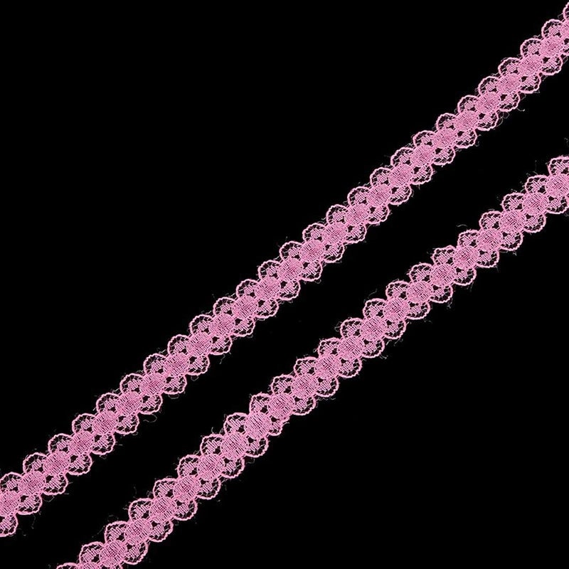 DIY Crafts Diy Crafts 15094 Decorative Lace Trim Fabric Birthday Christmas Craft Diy Sewing & Skirt Accessories, Pack of 75 Mtr 15x5, (Multicolor)  - Image 5