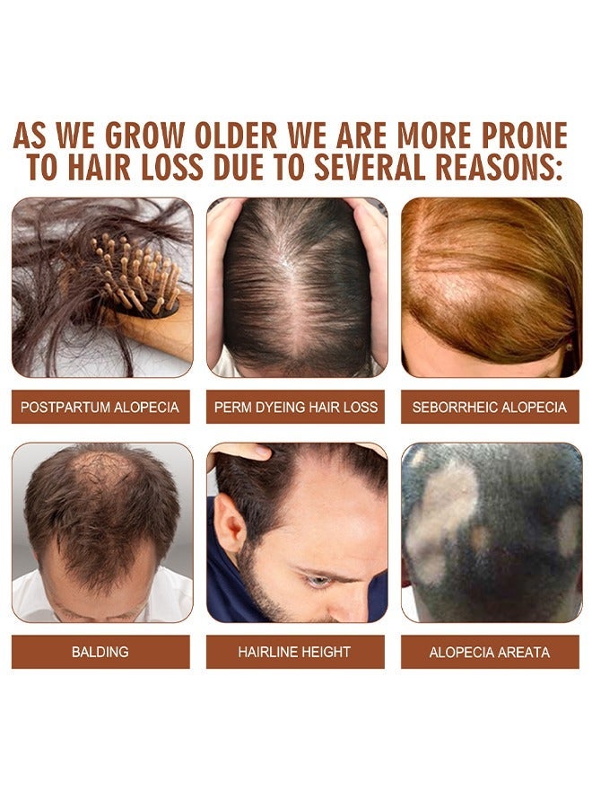 EELHOE Batana Oil - For Hair Growth Healthier Thicker Fuller Hair, Batana Oil For Hair Growth, Batana Oil Organic, Batana Oil Organic To Repair Dry Damaged And Frizzy Hair, Deep Repair Conditioning, 120ML - Image 4