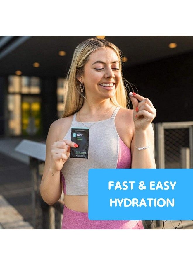 Zaca - Recovery Chewable Supplement ; Hydration + Recovery ; Party Travel Exercise & Altitude ; Sugar Free & Gluten Free ; Mixed Berry 2 Packs = 4 Tablets - Image 1