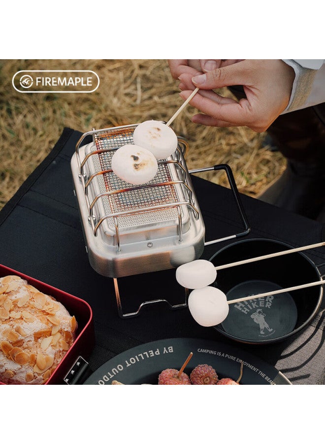 Fire-Maple Fire-maple Multi-functional Stable Temperature Heater, Portable Mini Outdoor Stove For Heating, Boiling Water, Tea Brewing, And Barbecue - Image 2