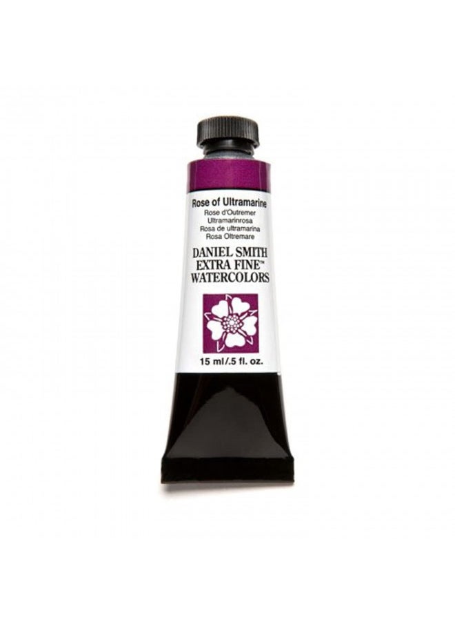 Daniel Smith DANIEL SMITH 284600101 Extra Fine Watercolor 15ml Paint Tube, Rose of Ultramarine  - Image 1