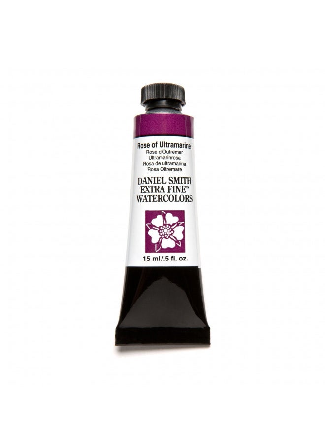 Daniel Smith DANIEL SMITH 284600101 Extra Fine Watercolor 15ml Paint Tube, Rose of Ultramarine  - Image 4