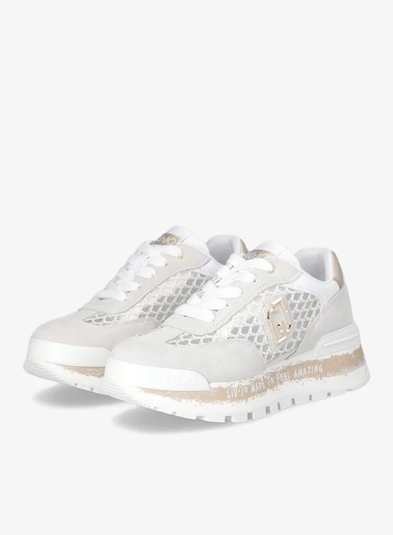 ليو جو حذاء رياضي بمنصة من شبكة لوركس