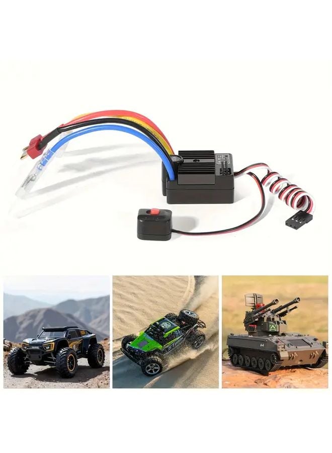 60A XT60 قابس متحكم إلكتروني ذو فرشاة 36V عالي الأداء ESC لسيارات التحكم عن بعد - Image 2