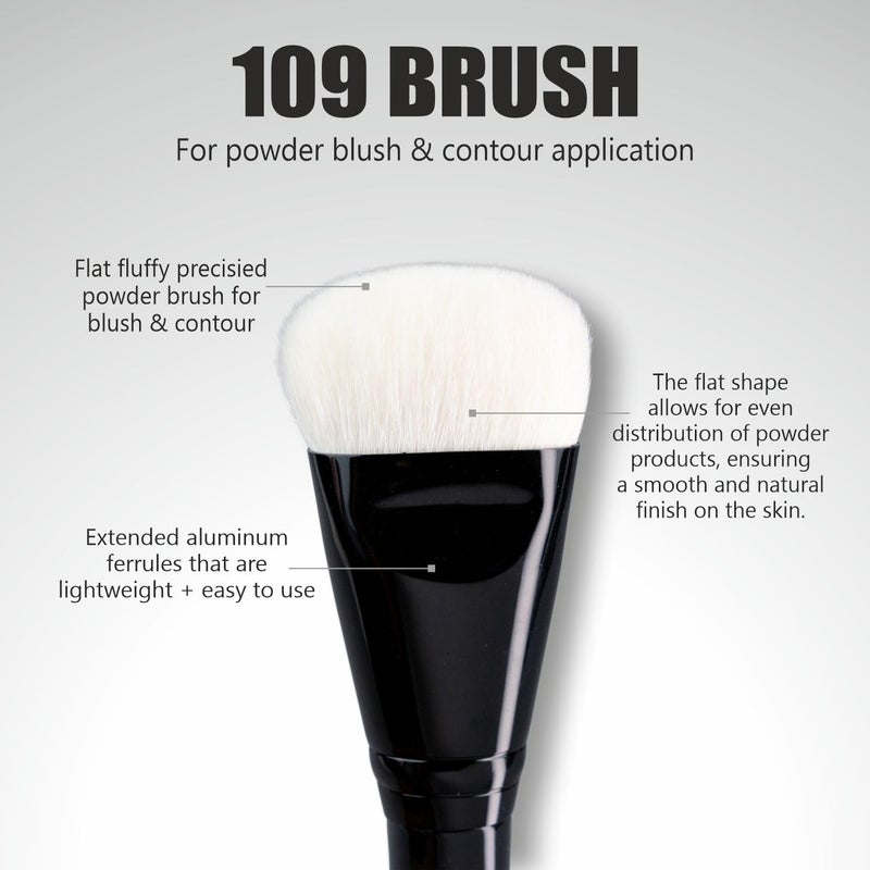 JUST GOLD Justgold Professional Makeup Brush (109) - Image 2