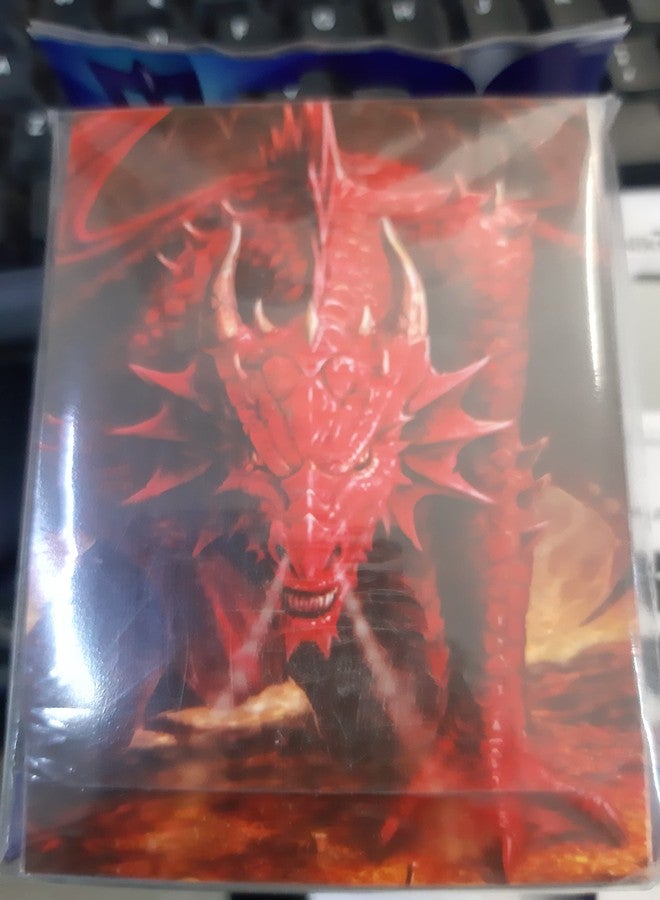 Max Protection Artwork Deck Box with Index Card - Wrath Of The Dragon (Magic the Gathering, Other Trading Card Games, etc)