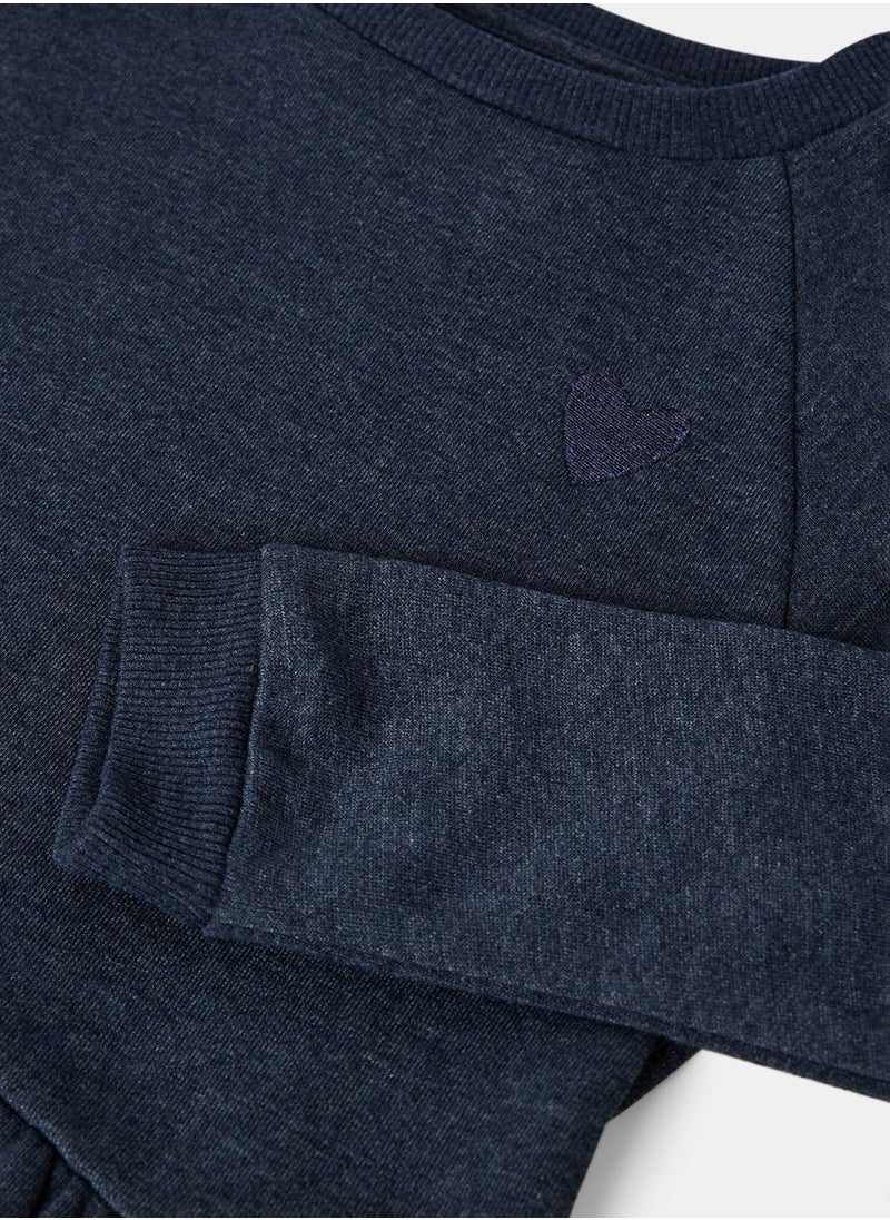 NAME IT - Kids Gathered Hem Sweatshirt - Image 1