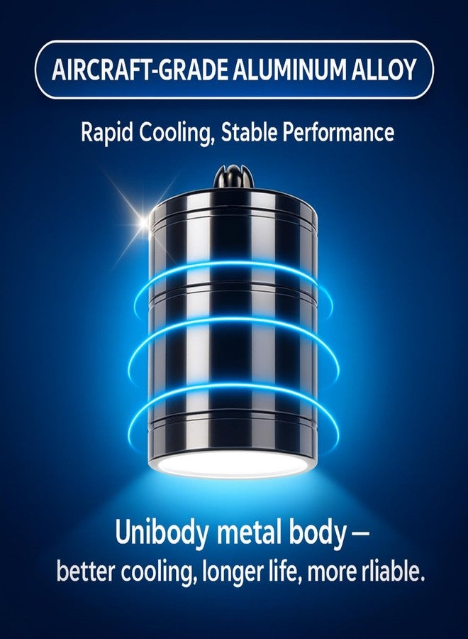 VAYINATO Aquarium LED Light 10W (QL-V10) - Adjustable 3-Color Fish Tank Spotlight 2700K-6000K, Full Spectrum Lighting for Planted & Freshwater Tanks - Image 4