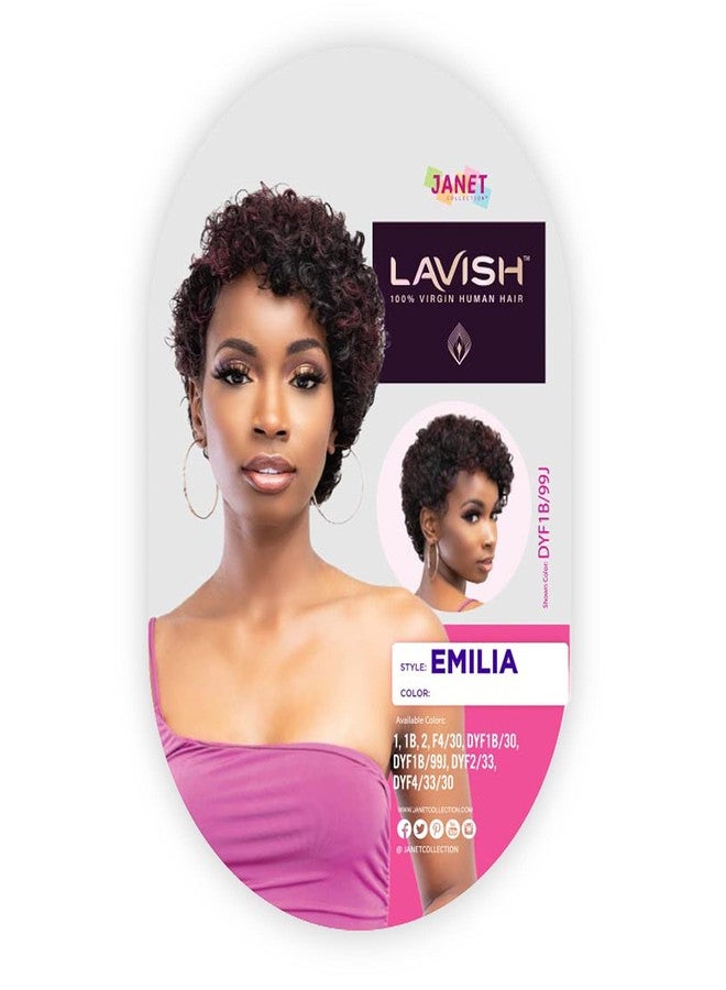 Janet Collection Lavish 100% Virgin Human Hair Wig - EMILIA (F4/30) - Image 3