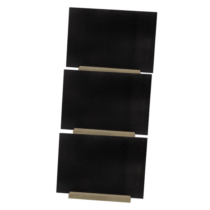 Double Sided Reusable Chalkboard Signs 3 Pack Black For Weddings Parties And Home Decor - Image 2