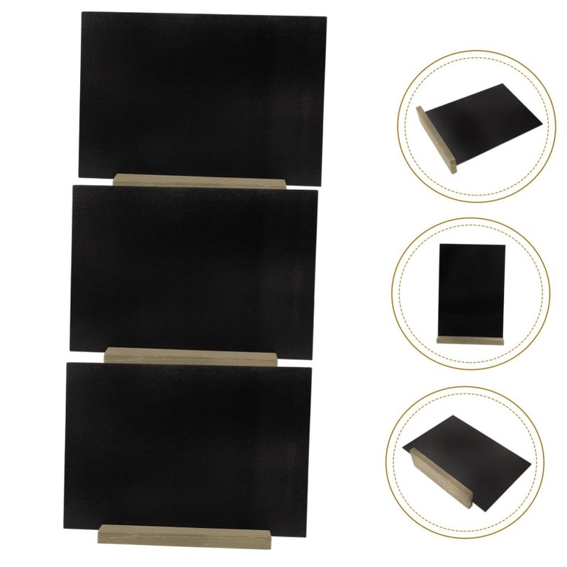 Double Sided Reusable Chalkboard Signs 3 Pack Black For Weddings Parties And Home Decor - Image 5