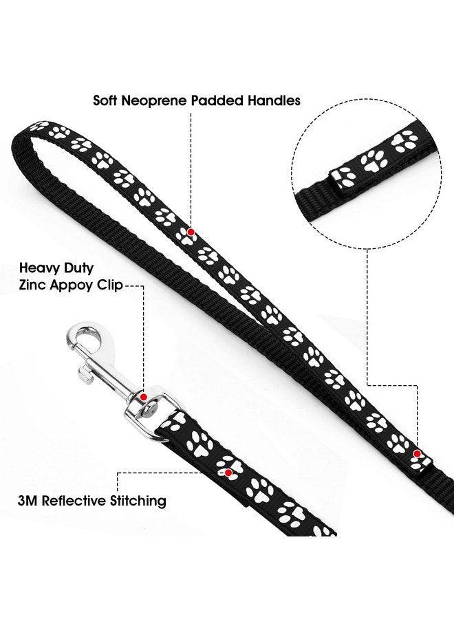 مولين طوق ومقود للكلاب والجراء والقطط الصغيرة من مولين، طوق سيارة قابل للتعديل للكلاب الأليفة مع مقود، حبل تدريب متين بمشبك سريع الفك للكلاب الصغيرة والقطط والجراء والقطط الصغيرة - Image 3