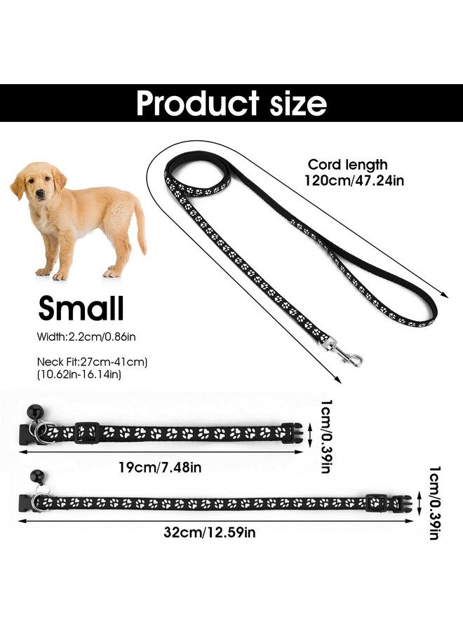 مولين طوق ومقود للكلاب والجراء والقطط الصغيرة من مولين، طوق سيارة قابل للتعديل للكلاب الأليفة مع مقود، حبل تدريب متين بمشبك سريع الفك للكلاب الصغيرة والقطط والجراء والقطط الصغيرة - Image 4
