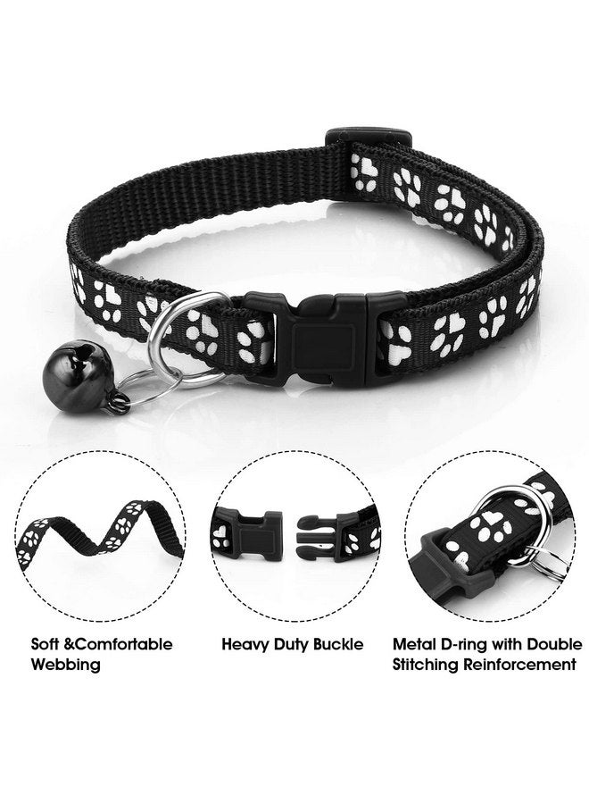 مولين طوق ومقود للكلاب والجراء والقطط الصغيرة من مولين، طوق سيارة قابل للتعديل للكلاب الأليفة مع مقود، حبل تدريب متين بمشبك سريع الفك للكلاب الصغيرة والقطط والجراء والقطط الصغيرة - Image 2