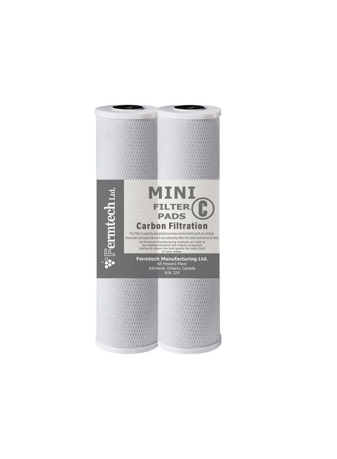 Fermtech Mini 2 Wine Filtration Pads (Carbon) - Image 1