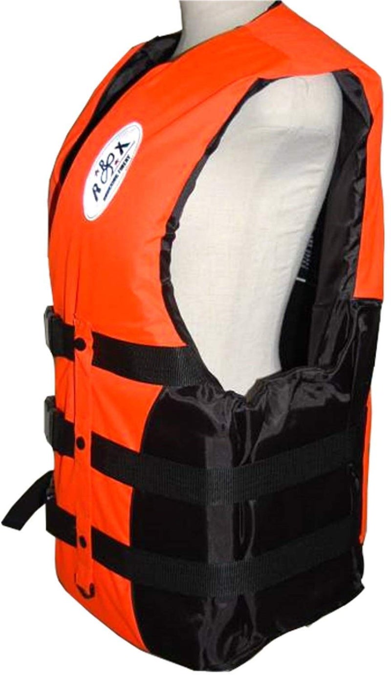 Tray Children and Adult Life Jacket Buoyancy Aid Universal Swimming Boating Kayaking Life Vest+Whistle S-XXL 2 Sizes Suit for 15-110 KG (Adult Size (15 up yr)) - Image 2