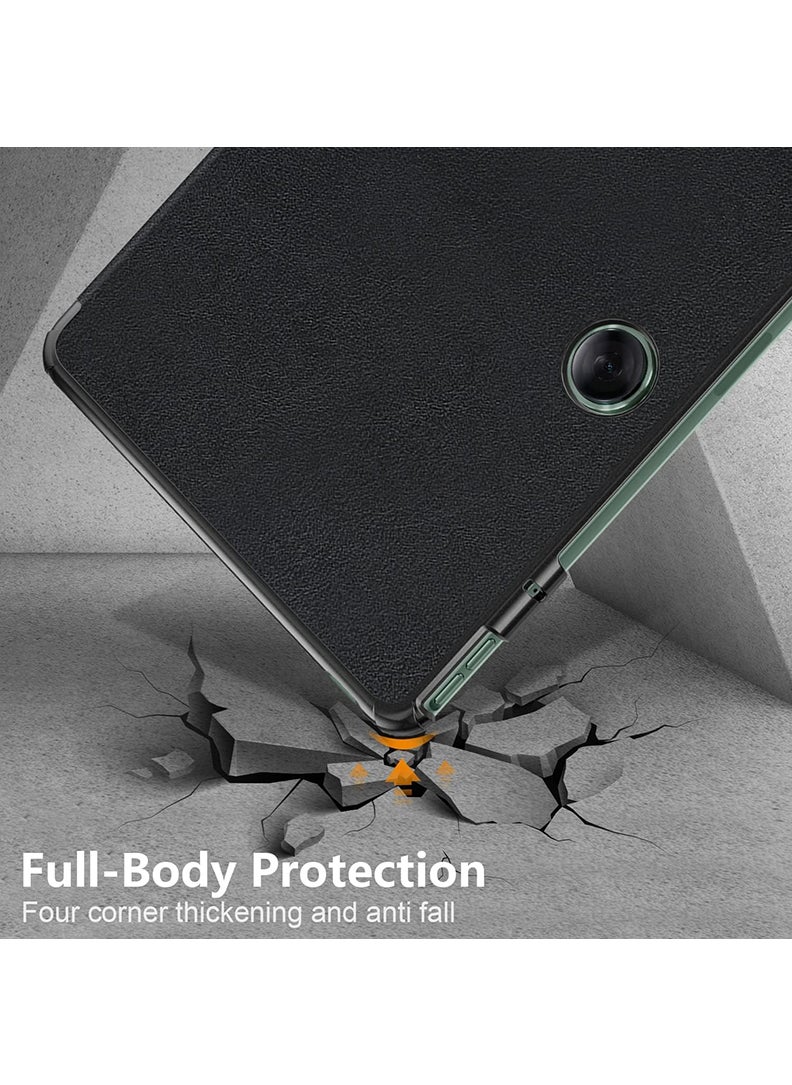 Theodor - Protective Flip Case For OnePlus Pad Go With Trifold Stand Auto Wake Sleep Shockproof Cover collage 3 - Image 1