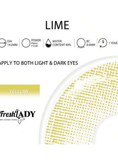 Fresh Lady Soft Contact Eye Lenses Lime -1 Year Disposable - pzsku/ZCA06C595CDDDA12BF39EZ/45/1741129620/a255d8c5-faa4-4a59-929d-9cb43c20ebe8