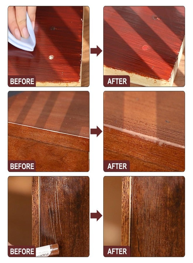 SEISSO أقلام ملء الخشب، 18 لون من شمع الخشب، مجموعة أقلام شمع إصلاح الأثاث SEISSO لملء الخدوش، العلامات، الشقوق، ثقوب المسامير في الأرضيات الخشبية، الخزائن، الطاولات، الأبواب - Image 4