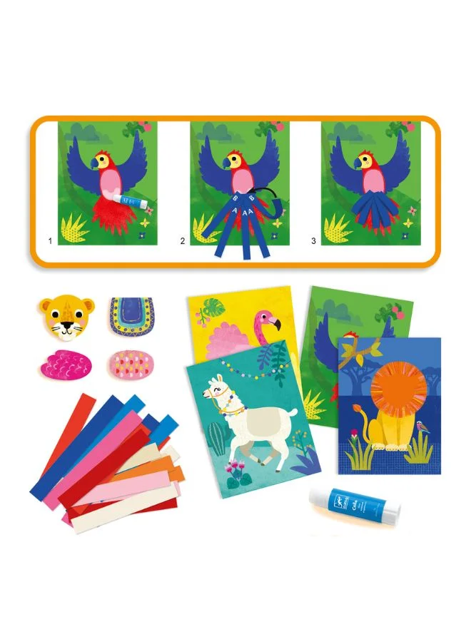 DJECO Collages With Small Loops
