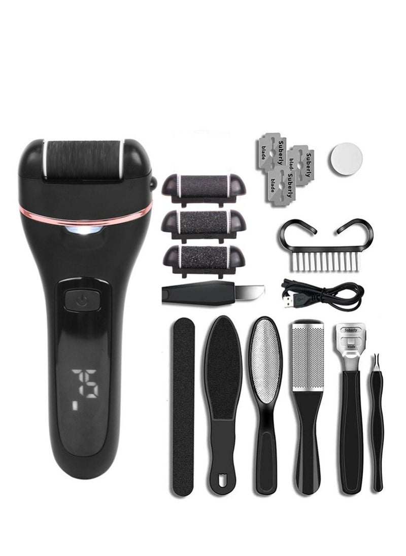 Generic new USB electric foot grinder for removing dead skin and calluses, waterproof foot repair tool  - Image 1