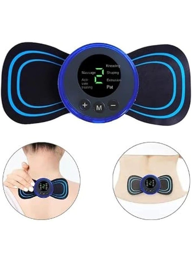 Loquat Body Massager Wireless Portable Neck Massager With 8 Modes And 19 Strength Levels Rechargeable Pain Relief - Image 3