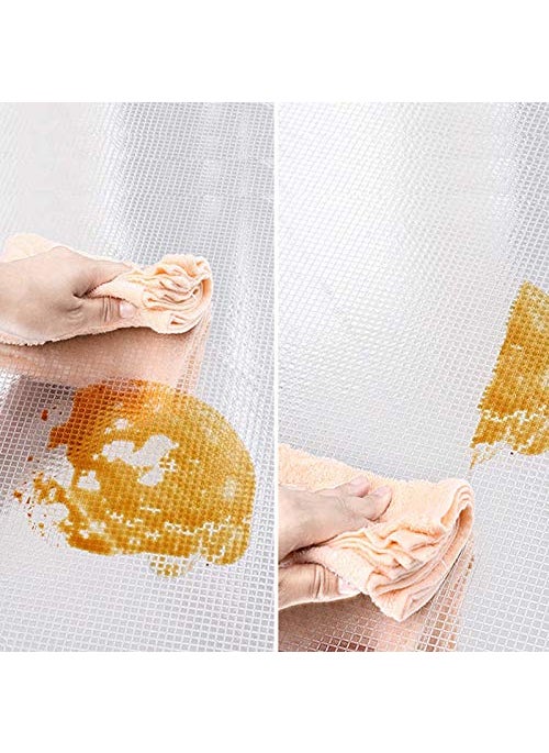 Pink Pari Pink pari Aluminium Foil Stickers, Oil Proof, Kitchen Backsplash Wallpaper Self-Adhesive Wall Sticker Anti-Mold and Heat Resistant for Walls Cabinets Drawers and Shelves, silver  - Image 2