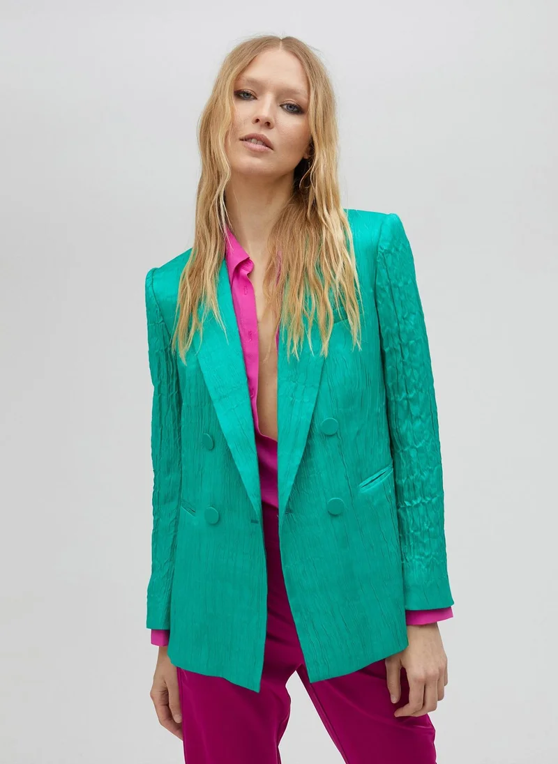 Lola Casademunt Rough textured blazer
