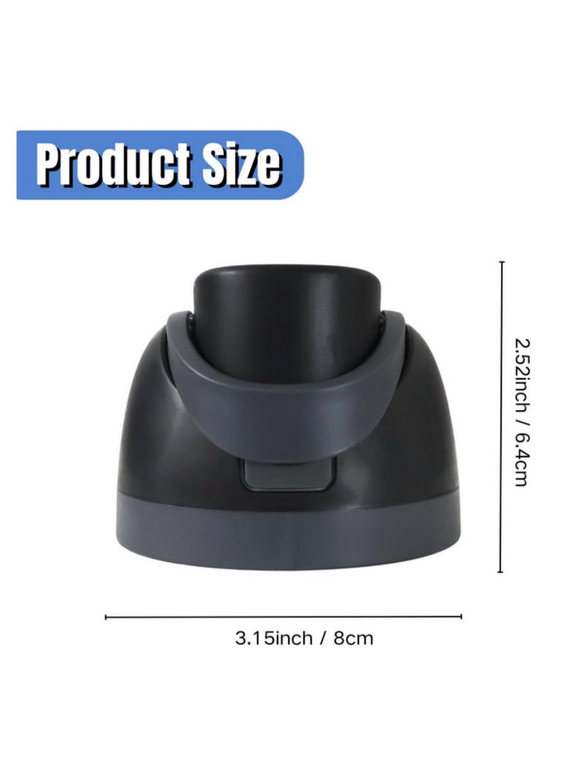 1pcs Replacement Lid for Owala Freesip One Button Water Bottle Top Replacement Cap for Owala Cup 16oz 24oz 32oz 40oz Replacement Accessory for Owala Free Sip black - Image 3