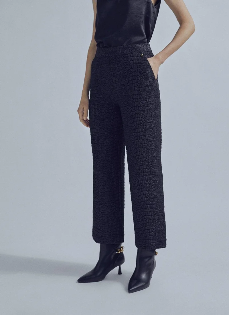 Lola Casademunt Textured culottes