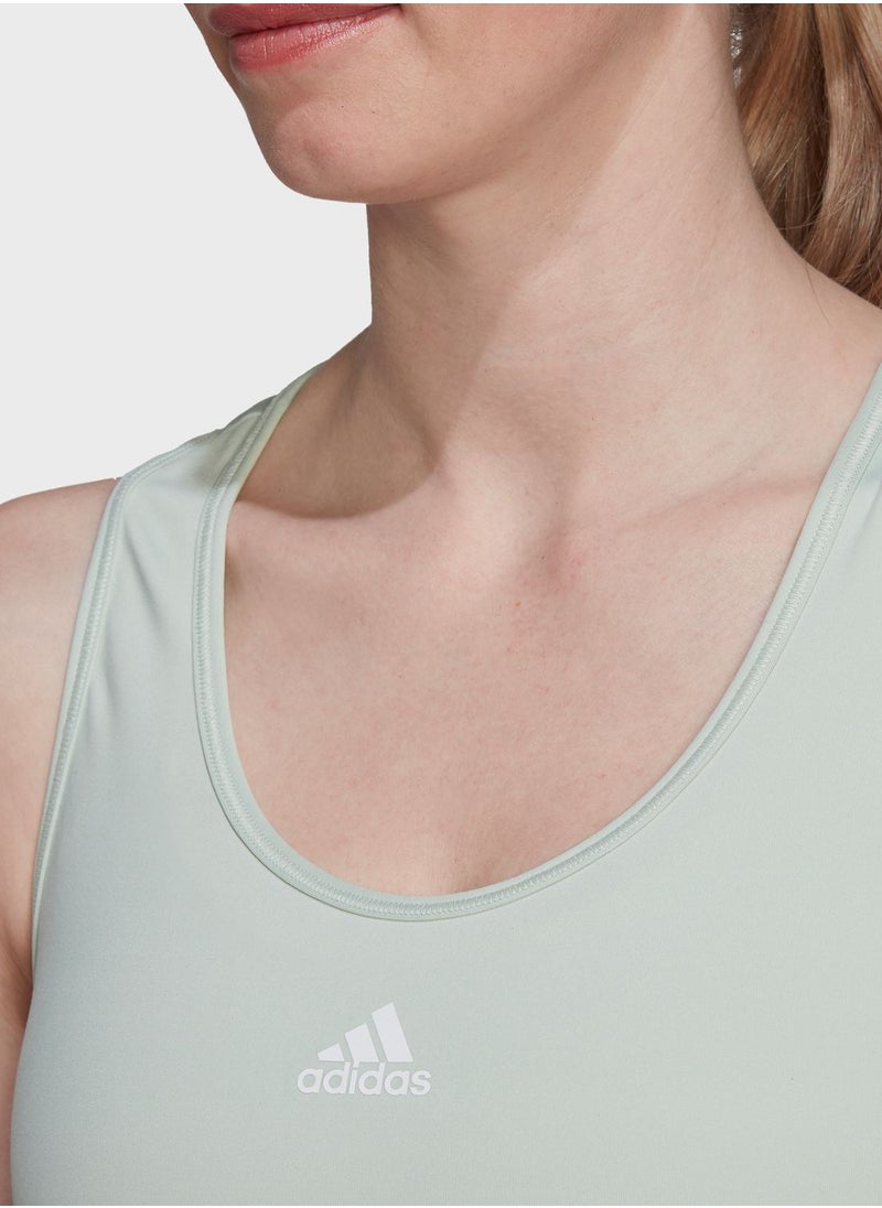 Adidas - Hiit Logo Croped Tank - Image 1