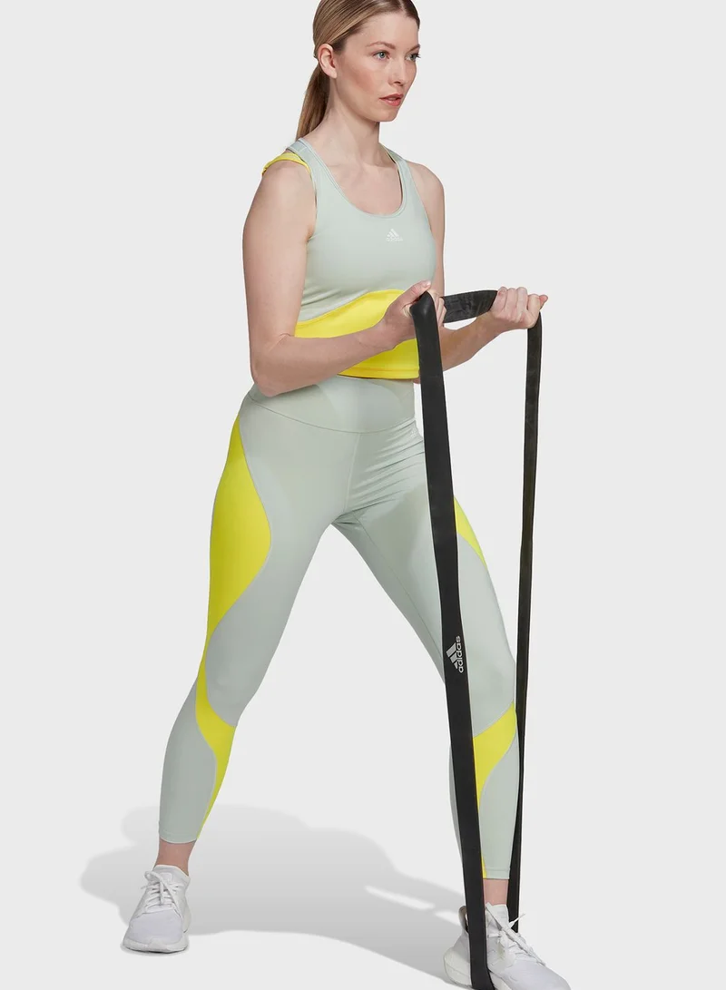 Adidas Hiit Logo Croped Tank