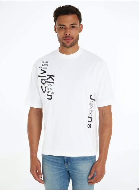 Blocking Graphic Short Sleeve T-Shirt