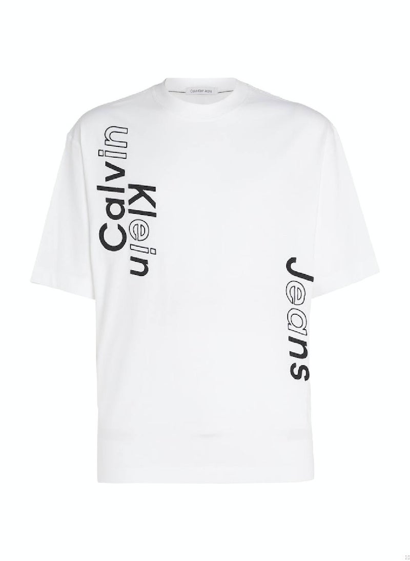 Blocking Graphic Short Sleeve T-Shirt