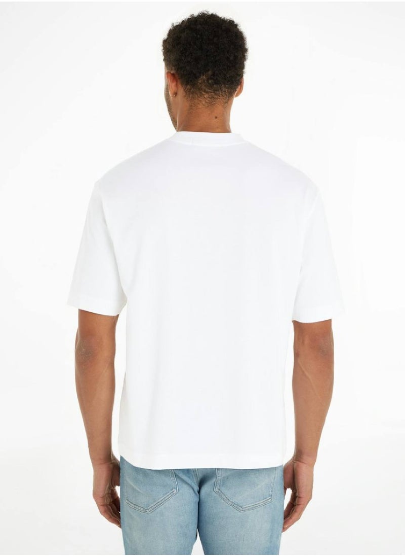 Blocking Graphic Short Sleeve T-Shirt