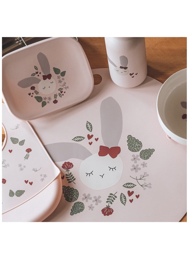 Elli Junior Silicone Placemat Rabbit Rose  - Image 3