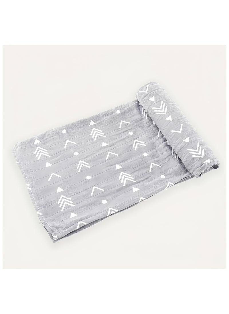 Mr. Penda 3 Pack Baby Swaddle Blanket, Unisex Swaddle Wrap, Cotton Ideal Newborn Infant Swaddling Set, Muslin Swaddle Blankets Neutral Receiving Blanket for Boys and Girls (120 X 110cm)  - Image 2