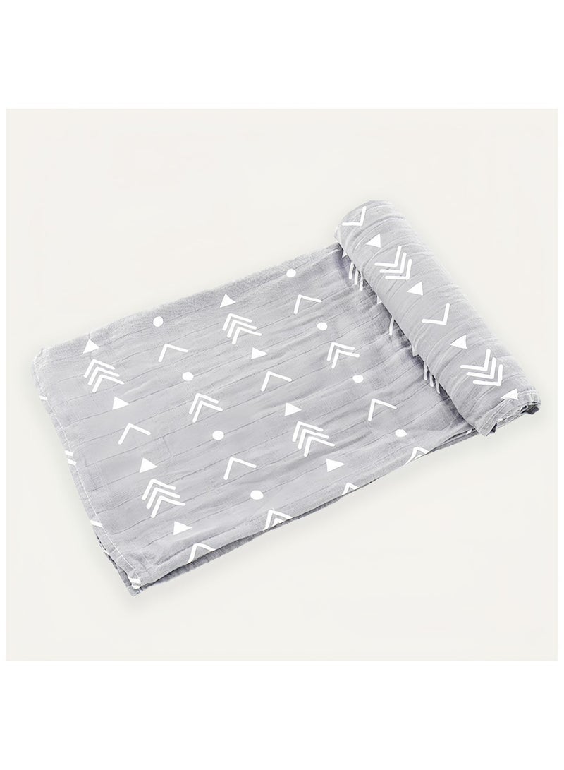 Mr. Penda 3 Pack Baby Swaddle Blanket, Unisex Swaddle Wrap, Cotton Ideal Newborn Infant Swaddling Set, Muslin Swaddle Blankets Neutral Receiving Blanket for Boys and Girls (120 X 110cm) - Image 5